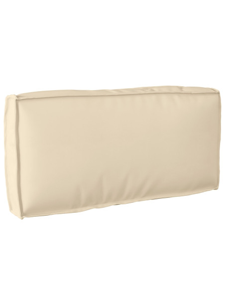 Set di cuscini per pallet  Set da 2 Beige Poliestere Medio