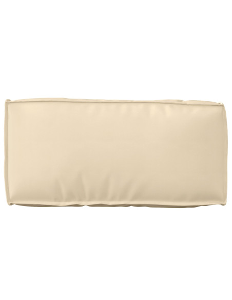 Set di cuscini per pallet  Set da 2 Beige Poliestere Medio