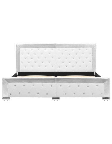 Giroletto Bianco in Similpelle 160x200 cm