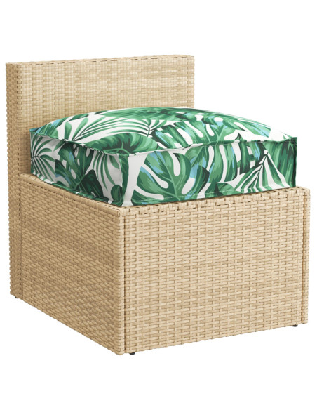 Cuscino da Esterno  Verde Poliestere 50 x 50 x 12 cm Motivo