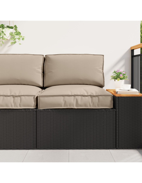 Cuscino per Pallet per Sedia Tortora 70x70x12 cm in Tessuto Oxford