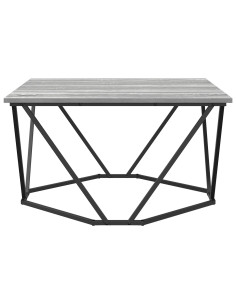 Tavolino da salotto Grigio Sonoma 80 x 80 x 45 cm 2