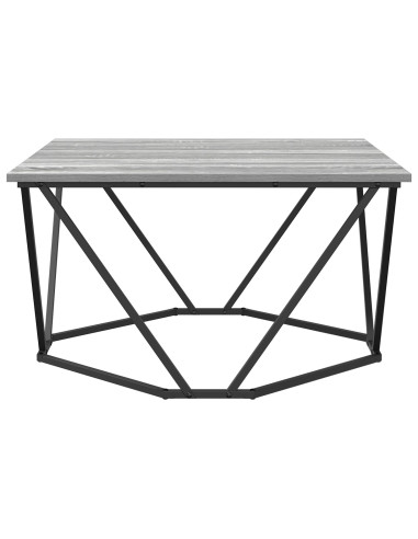 Tavolino da salotto Grigio Sonoma 80 x 80 x 45 cm