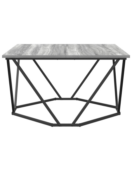 Tavolino da salotto Grigio Sonoma 80 x 80 x 45 cm