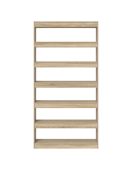 Libreria Quercia Sonoma Legno Ingegnerizzato 100 x 30 x 198 cm