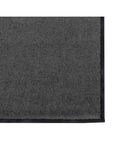 Tappetino Altro Antracite e Nero 120 x 250 cm Poliammide e PVC 2