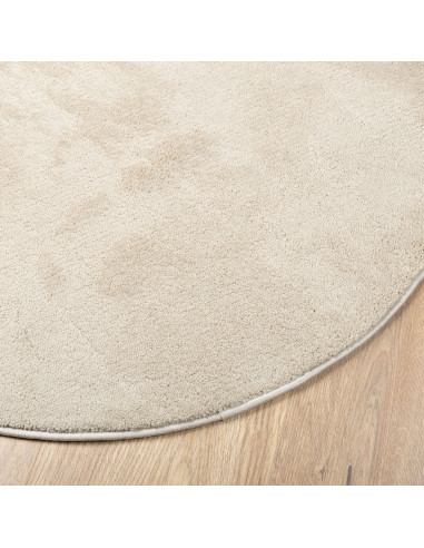 Tappeti per area Ovale HUARTE Beige 140 x 200 cm