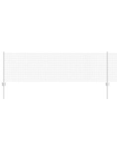 Recinzione con Posto Argento 0,6 x 100 m Acciaio