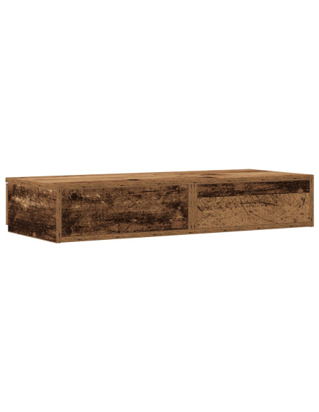 Cassetti per letto  in legno riciclato 100x36,5x16,5 cm in legno ingegnerizzato