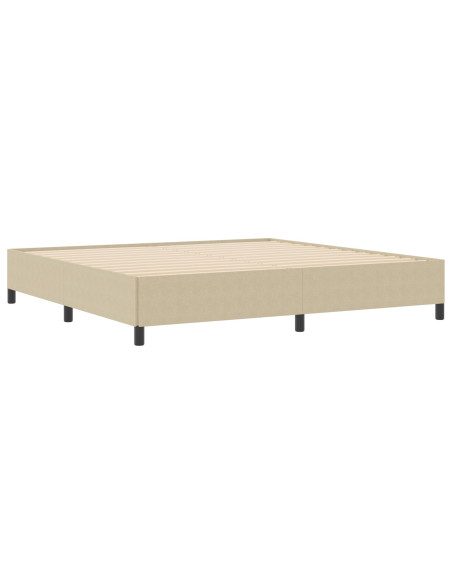 Struttura Letto Verde Chiaro Grigio 200x200 cm Tessuto Corduroy