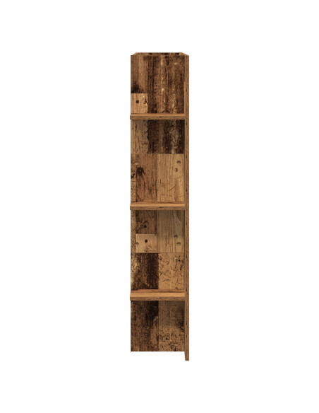 Mobile TV a Muro Legno Invecchiato 152x22x113 cm