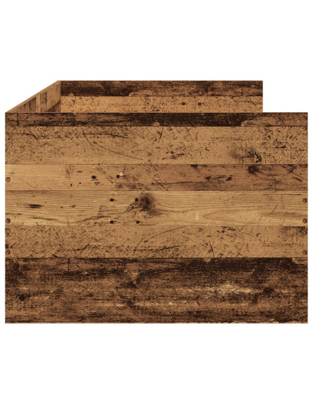 Letto a Giorno Rustico Legno Antico Legno ingegnerizzato