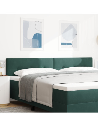 Testiera LED con luci a strisce a LED Verde 200 cm Poliestere