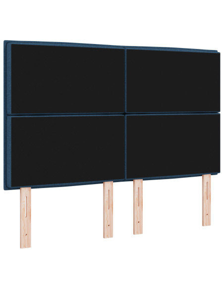 Testata LED  Design Linee Blu 80 cm Tessuto
