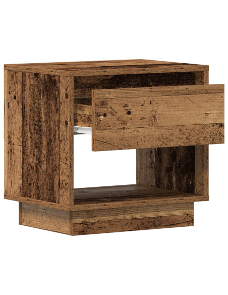 Comodino  in legno antico 45x34x44 cm in legno ingegnerizzato