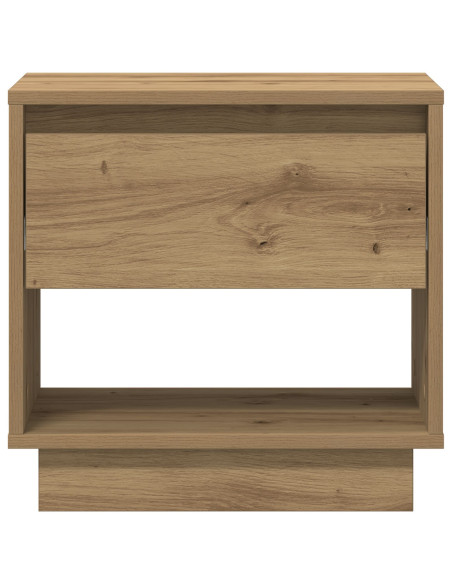 Comodino  in rovere artigianale 45x34x46 cm in legno ingegnerizzato