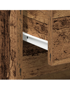 Armadio da Notte 2 pcs Legno vecchio 45 x 34 x 44,5 cm