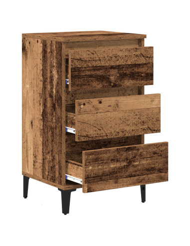 Armadio da Notte con cassetto Legno vecchio 45 x 35 x 44 cm