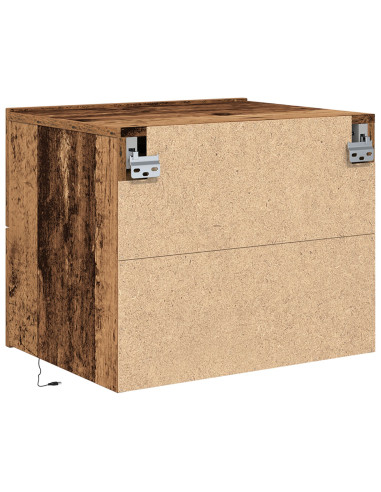 Armadio da Notte con cassetto Legno vecchio 50 x 39 x 41 cm