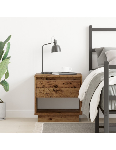 Comodino Legno vecchio 45 x 34 x 44 cm Legno multistrato