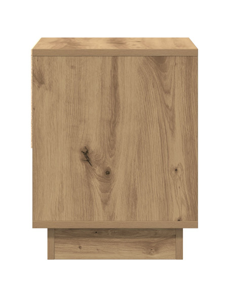 Comodino  in rovere artigianale 45x34x46 cm in legno ingegnerizzato
