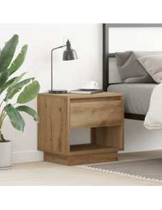 Comodino Rovere artigianale 45 x 34 x 44 cm Legno multistrato 2