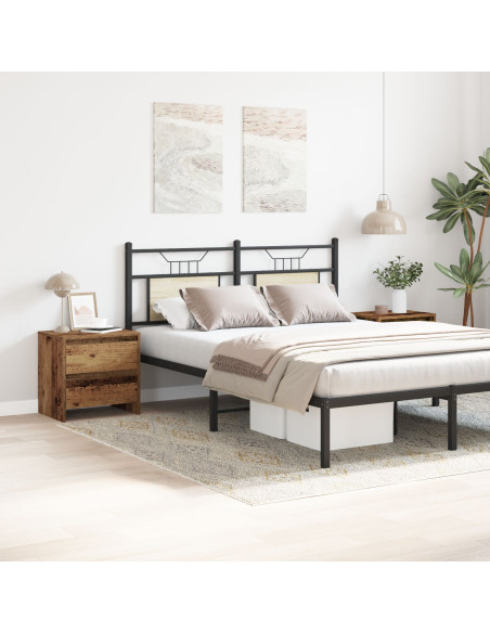 Armadio da Notte 2 pcs Legno vecchio 45 x 34 x 44,5 cm