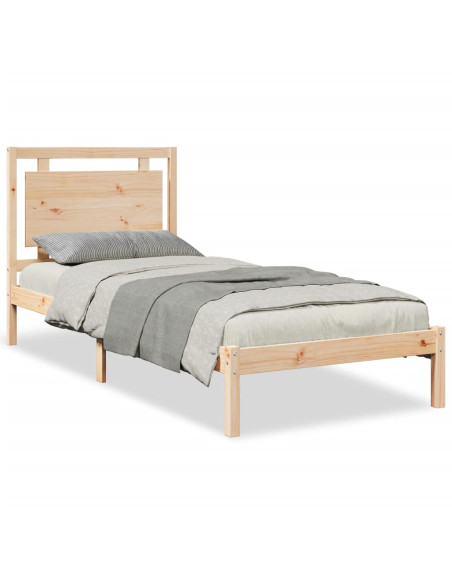 Giroletto Extra Lungo senza Materasso 100x220 cm Legno Massello
