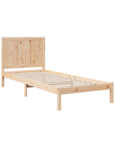 Giroletto Extra Lungo senza Materasso 100x220 cm Legno Massello 2