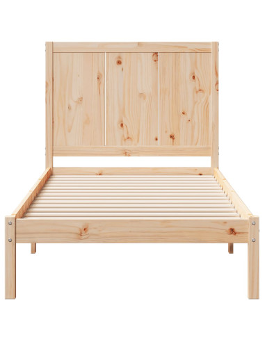 Giroletto Extra Lungo senza Materasso 100x220 cm Legno Massello