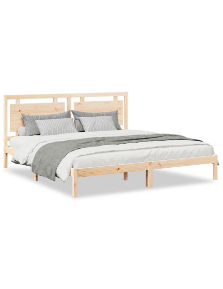 Giroletto Extra Lungo senza Materasso 200x220 cm Legno Massello