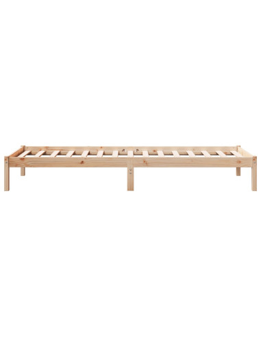 Letto Extra Lungo senza Materasso 100x220 cm in Legno di Pino