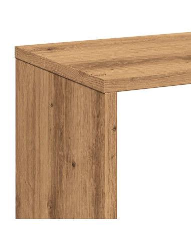 Libreria Divisorio Rovere Artigianale 67x25x161,5 cm Truciolato