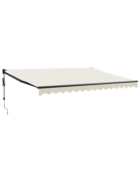 Tenda Sole Automatica Retrattile Crema 4,5x3 m