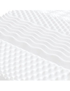 Divano Letto Estraibile con Materassi Tortora 100x200cm Tessuto 2