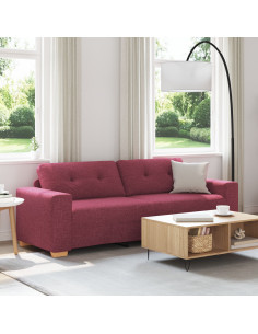 Rosso Borgogna Poliestere, Legno Medio Ottimo Spazio 2