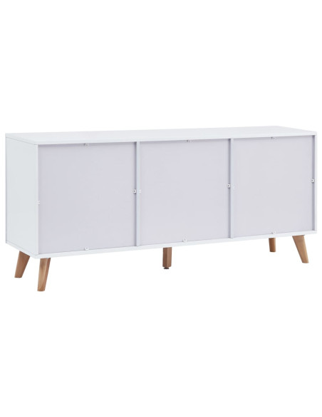 Credenza Bianca 160x40x70 cm in MDF