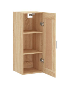 Armadietto a Muro Rovere Sonoma 34,5x34x90 cm Legno Multistrato