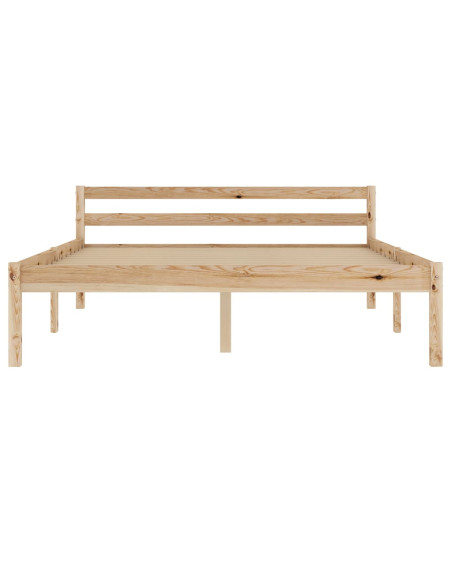 Giroletto senza Materasso 120x200 cm in Legno Massello di Pino