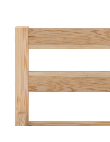 Giroletto senza Materasso 120x200 cm in Legno Massello di Pino