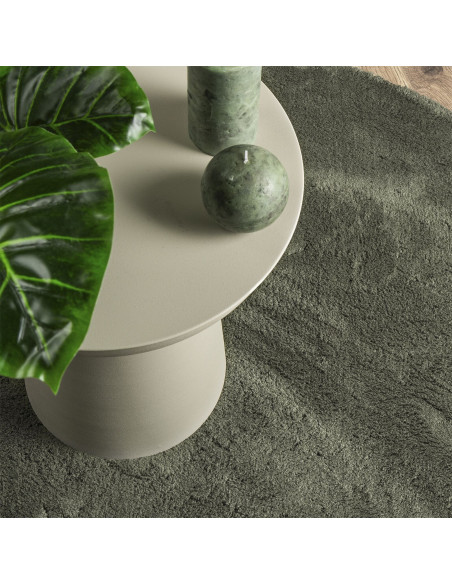 Tappeto Verde Foresta 100x200 cm Poliestere Antiscivolo