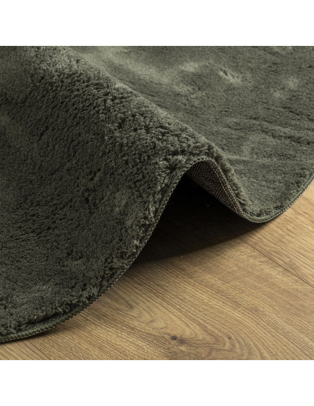 Tappeti per area HUARTE Verde foresta 100 x 200 cm Poliestere