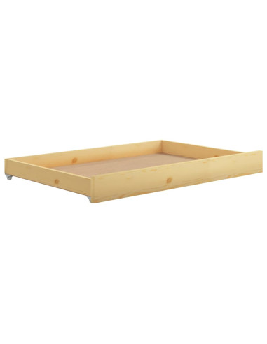 Dormeuse Estraibile 2x(90x200) cm in Legno Massello di Pino