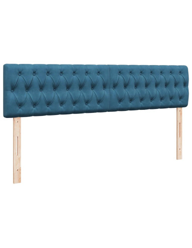Struttura Letto Pouf con Materasso 200x200 cm in Velluto
