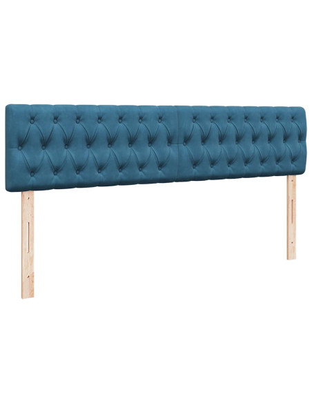 Struttura Letto Pouf con Materasso 200x200 cm in Velluto