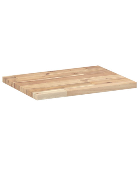 Mensole da Parete 3 pz 40x30x2 cm Legno Acacia Non Trattato