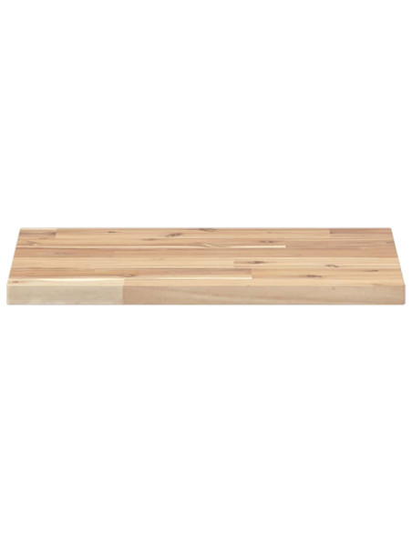 Mensole da Parete 3 pz 40x30x2 cm Legno Acacia Non Trattato