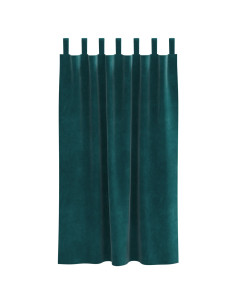 Tende oscuranti 2 pcs Verde Scuro 140 x 175 cm Velluto