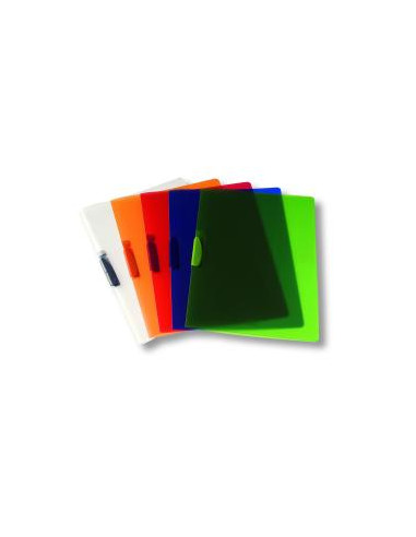 CARTELLINA CLIPPER TRASPAR ARANCIO