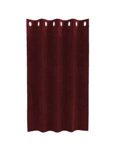 Tende oscuranti 2 pcs Rosso Vino 140 x 140 cm Velluto